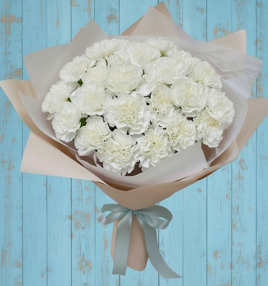 Букет цветов из: Гвоздики в Ямкино