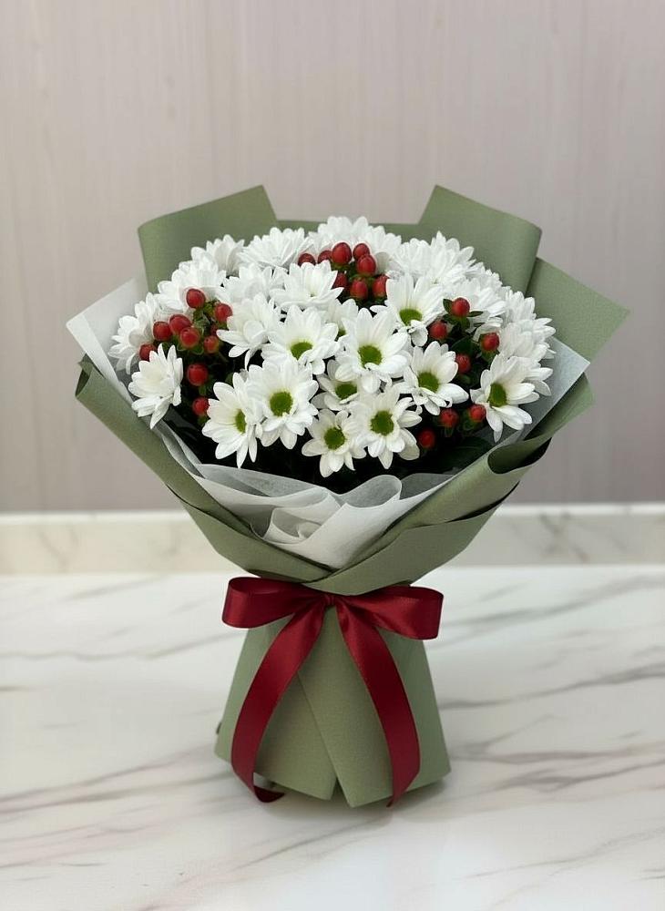 Букет цветов из: Хризантемы в Ямкино