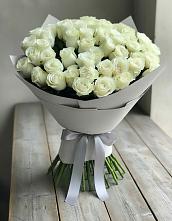 Букет 35 Белых роз в Ямкино