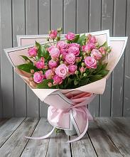 Букет Розовый кустик в Ямкино