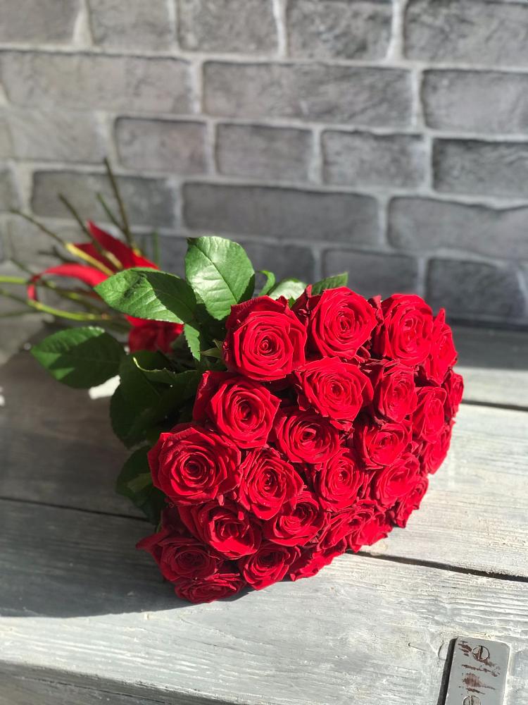 Букет Красные розы Фридом в Ямкино