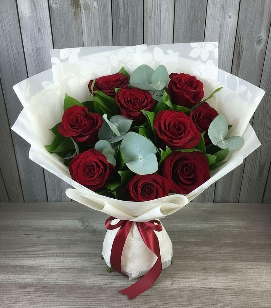 Букет цветов из: Розы в Ямкино