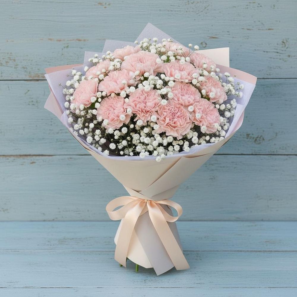 Букет цветов из: Гвоздики в Ямкино