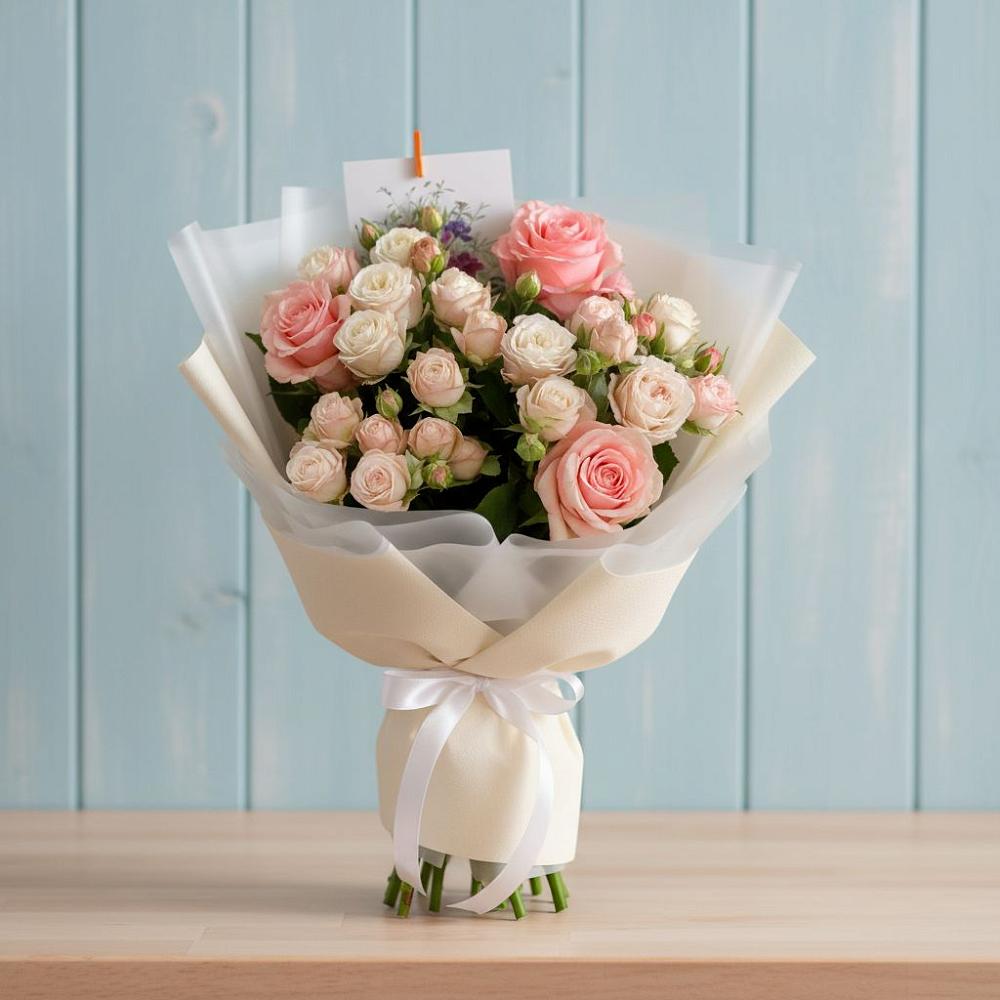 Букет цветов из: Розы в Ямкино