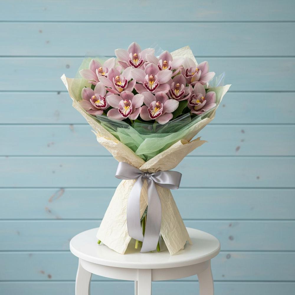 Букет цветов из: Орхидеи и Розы в Ямкино