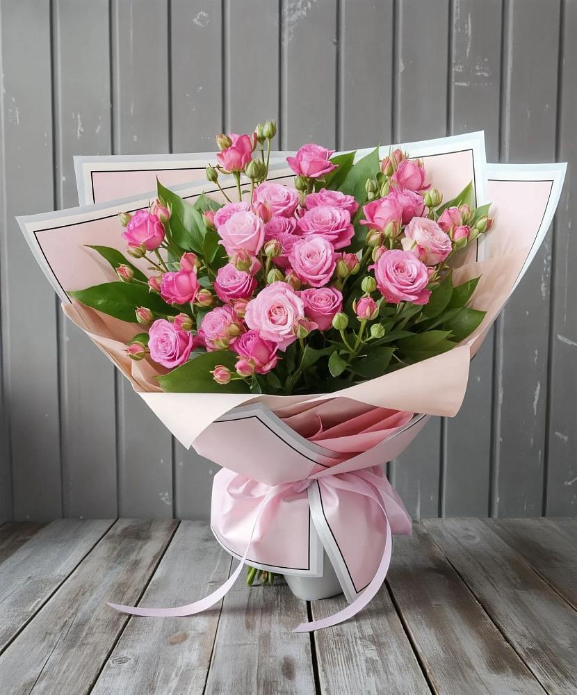 Букет Розовый кустик в Ямкино