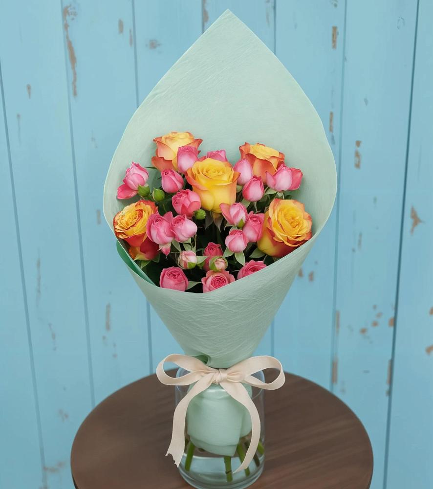 Букет цветов из: Розы в Ямкино