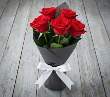 Букет 5 Красных роз Эдлесс Лав #REPLACE_PRED# Ямкино