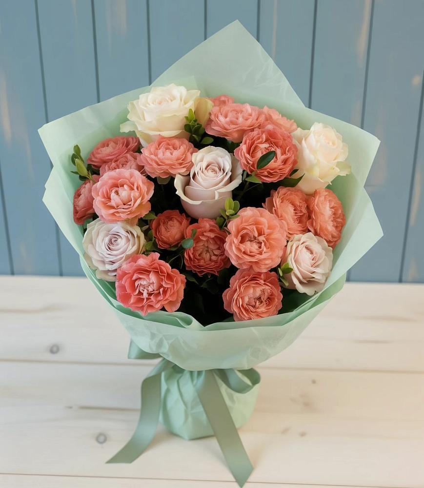 Букет цветов из: Розы в Ямкино