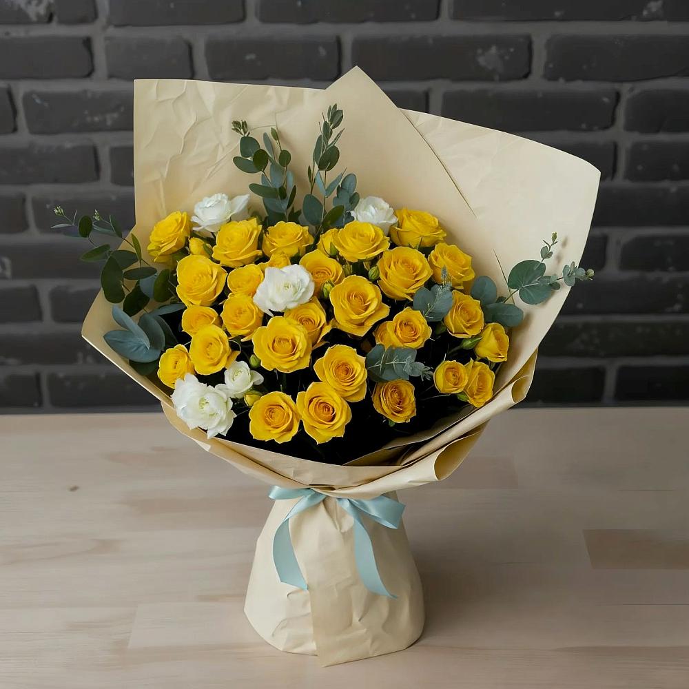 Букет цветов из: Розы в Ямкино