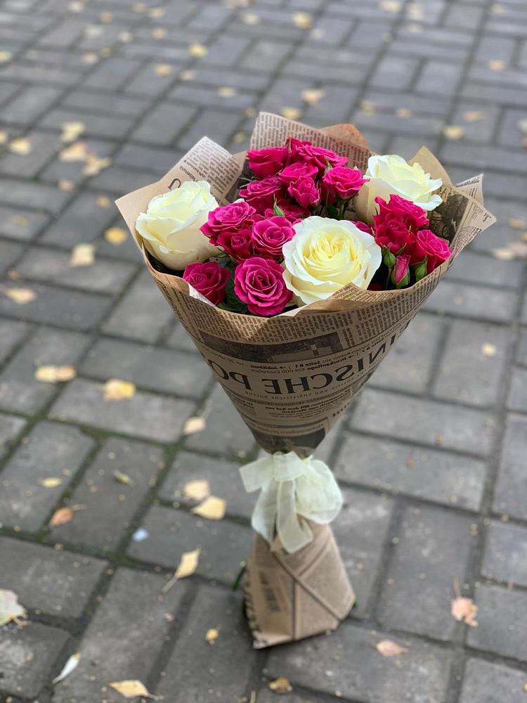 Букет цветов из: Розы в Ямкино